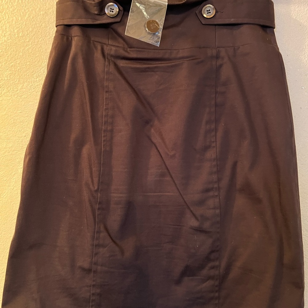 BCBG generation new espresso skirt, size 4 - Picture 9 of 14
